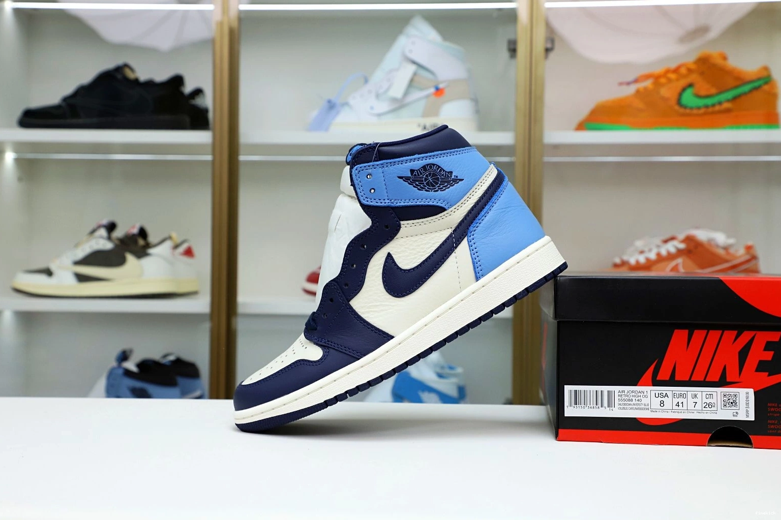 RETRO OG 'OBSIDIAN' AIR 1 HIGH JORDAN 1227